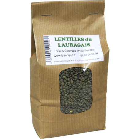 Lentille verte 500g